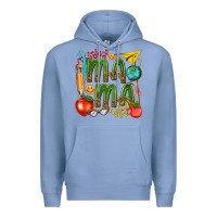 Colony Blue mama teacher Premium Hoodie - texasbilliewilder