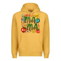 Mustard mama teacher Premium Hoodie - texasbilliewilder
