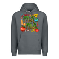 Rock mama teacher Premium Hoodie - texasbilliewilder