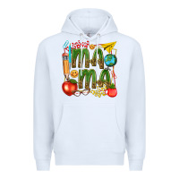 White mama teacher Premium Hoodie - texasbilliewilder