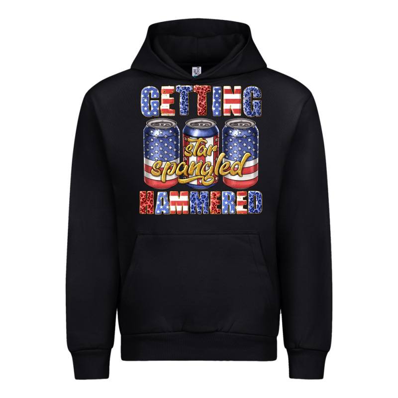 Getting Star Spangled Hammared Urban Hoodie by texasbilliewilder | Teevron
