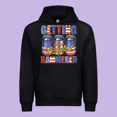 Urban Hoodie getting star spangled hammared