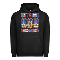 Pigment Black getting star spangled hammared Urban Hoodie - texasbilliewilder