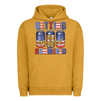 Pigment Peanut Butter getting star spangled hammared Urban Hoodie - texasbilliewilder