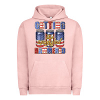 Pigment Salmon getting star spangled hammared Urban Hoodie - texasbilliewilder