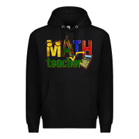 Black math teacher Premium Hoodie - texasbilliewilder