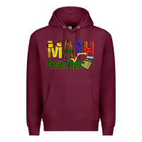 Math Teacher Premium Hoodie | Teevron