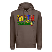 Coffee math teacher Premium Hoodie - texasbilliewilder