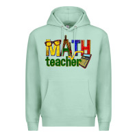 Seafoam math teacher Premium Hoodie - texasbilliewilder