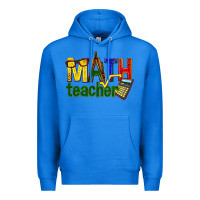 True Royal math teacher Premium Hoodie - texasbilliewilder