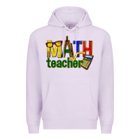 Lilac math teacher Premium Hoodie - texasbilliewilder