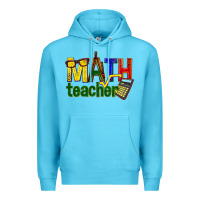 Ocean Blue math teacher Premium Hoodie - texasbilliewilder