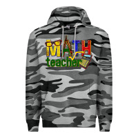 Slate Camo math teacher Premium Hoodie - texasbilliewilder