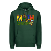 Sports Green math teacher Premium Hoodie - texasbilliewilder