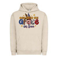 Pigment French Oak god shed his grace on thee Urban Hoodie - texasbilliewilder