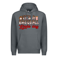 Rock it s a baseball kinda day Premium Hoodie - Zillion Design Studio