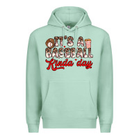 Seafoam it s a baseball kinda day Premium Hoodie - Zillion Design Studio