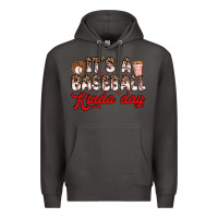 Smoke it s a baseball kinda day Premium Hoodie - Zillion Design Studio