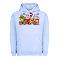 Pigment Grape Ice christmas coffee cups Urban Hoodie - Zillion Design Studio
