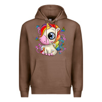 Chestnut unicorn Premium Hoodie - Zillion Design Studio
