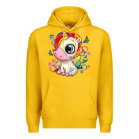 Lemon unicorn Premium Hoodie - Zillion Design Studio