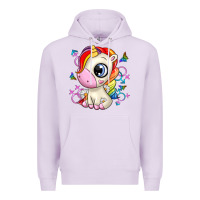 Lilac unicorn Premium Hoodie - Zillion Design Studio