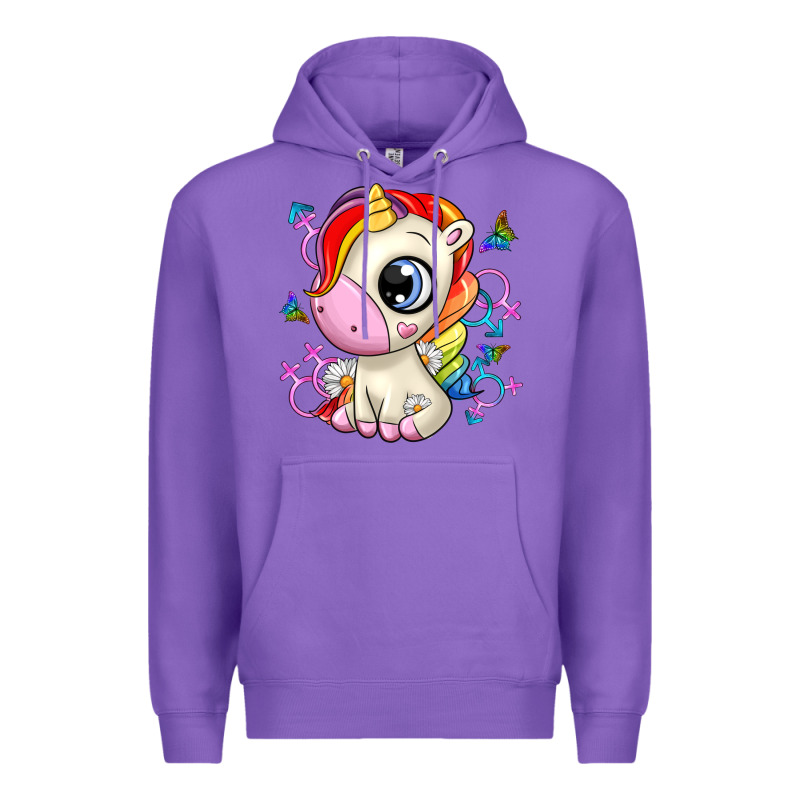 Unicorn Premium Hoodie by Zillion Design Studio | Teevron