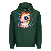 Sports Green unicorn Premium Hoodie - Zillion Design Studio