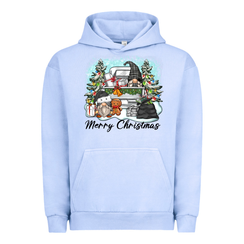 Merry Christmas Gnomes Urban Hoodie by Zillion Design Studio | Teevron