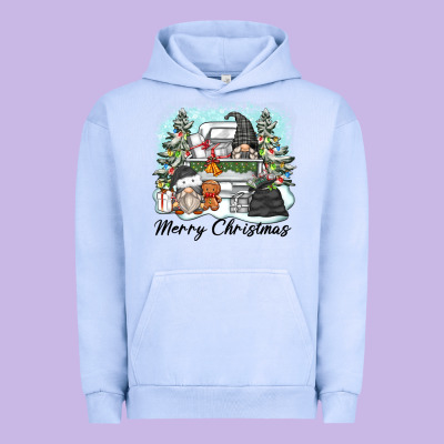 Urban Hoodie merry christmas gnomes
