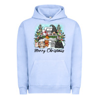Pigment Grape Ice merry christmas gnomes Urban Hoodie - Zillion Design Studio