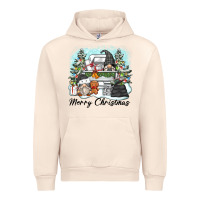 Sandshell merry christmas gnomes Urban Hoodie - Zillion Design Studio