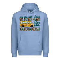 Colony Blue may your coffee always Premium Hoodie - texasbilliewilder