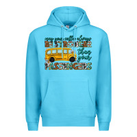 Ocean Blue may your coffee always Premium Hoodie - texasbilliewilder