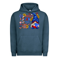 Pigment Midnight Navy happy 4 th of july Urban Hoodie - texasbilliewilder
