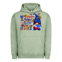 Pigment Oil Green happy 4 th of july Urban Hoodie - texasbilliewilder