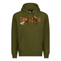 Army Green melanin teacher Premium Hoodie - texasbilliewilder