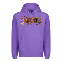 Purple melanin teacher Premium Hoodie - texasbilliewilder