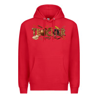 Red melanin teacher Premium Hoodie - texasbilliewilder