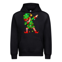 Black dabbing elf Urban Hoodie - Zillion Design Studio