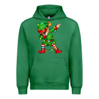 Emerald dabbing elf Urban Hoodie - Zillion Design Studio