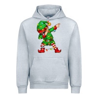 Heather Grey dabbing elf Urban Hoodie - Zillion Design Studio