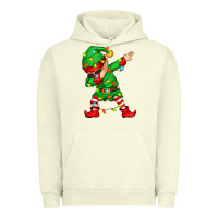 Pigment Pistachio dabbing elf Urban Hoodie - Zillion Design Studio