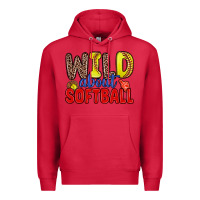 Cardinal wild about softball Premium Hoodie - Zillion Design Studio