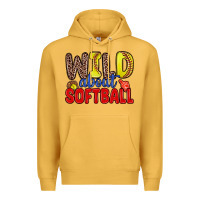 Mustard wild about softball Premium Hoodie - Zillion Design Studio