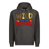 Smoke wild about softball Premium Hoodie - Zillion Design Studio