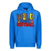 True Royal wild about softball Premium Hoodie - Zillion Design Studio