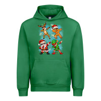 Emerald dabbing christmas Urban Hoodie - Zillion Design Studio