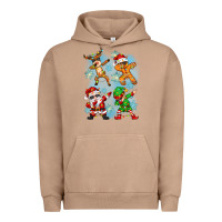 Pigment Burro dabbing christmas Urban Hoodie - Zillion Design Studio