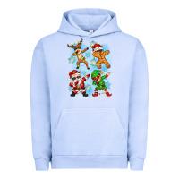 Pigment Grape Ice dabbing christmas Urban Hoodie - Zillion Design Studio